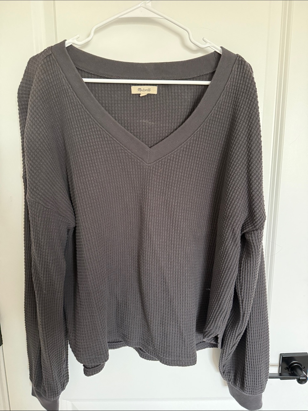 Madewell V-neck thermal
